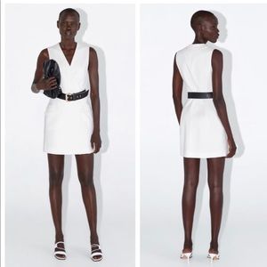 Zara White Mini Dress